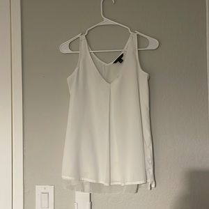 Tommy Hilfiger White Vneck Sleeveless